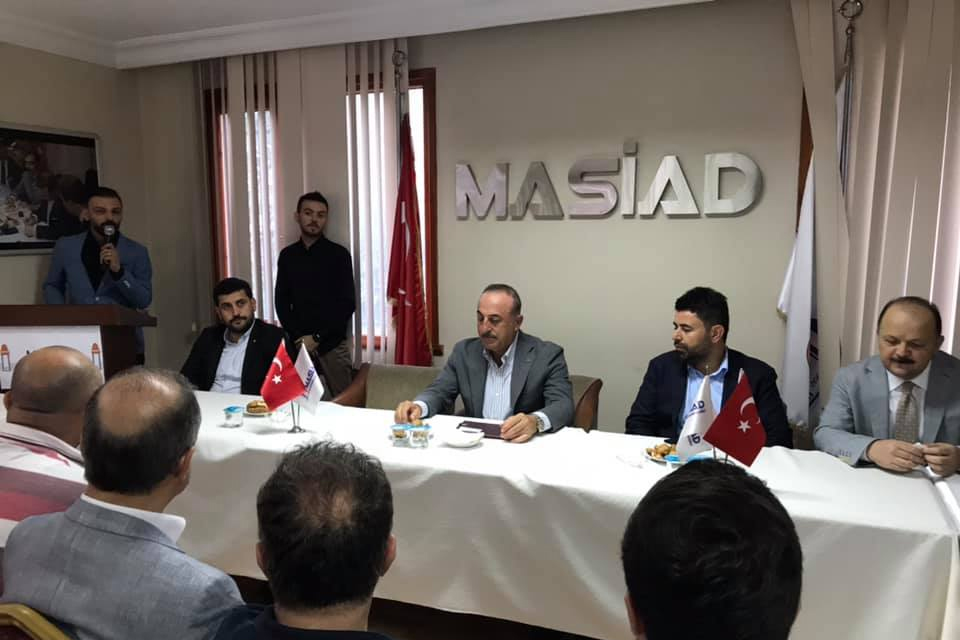 Dış İşleri Bakanımız Mevlüt Çavuşoğlu Derneğimizi Ziyaret Etti