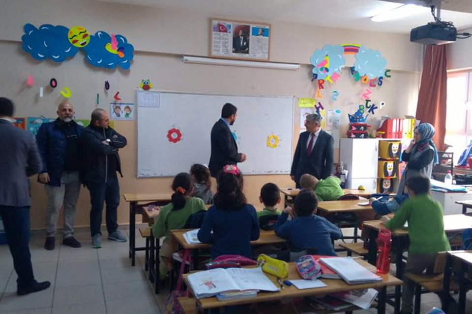 Yönetim Kurulumuz İle İlçe Eğitim Müdürümüz Faik Kaptan Maltepe Başıbüyük Atatürk İlkokulu’nu Ziyaret Ettiler